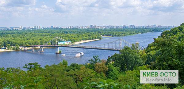 Мосты Киева. Киевские мосты. Киев Фото