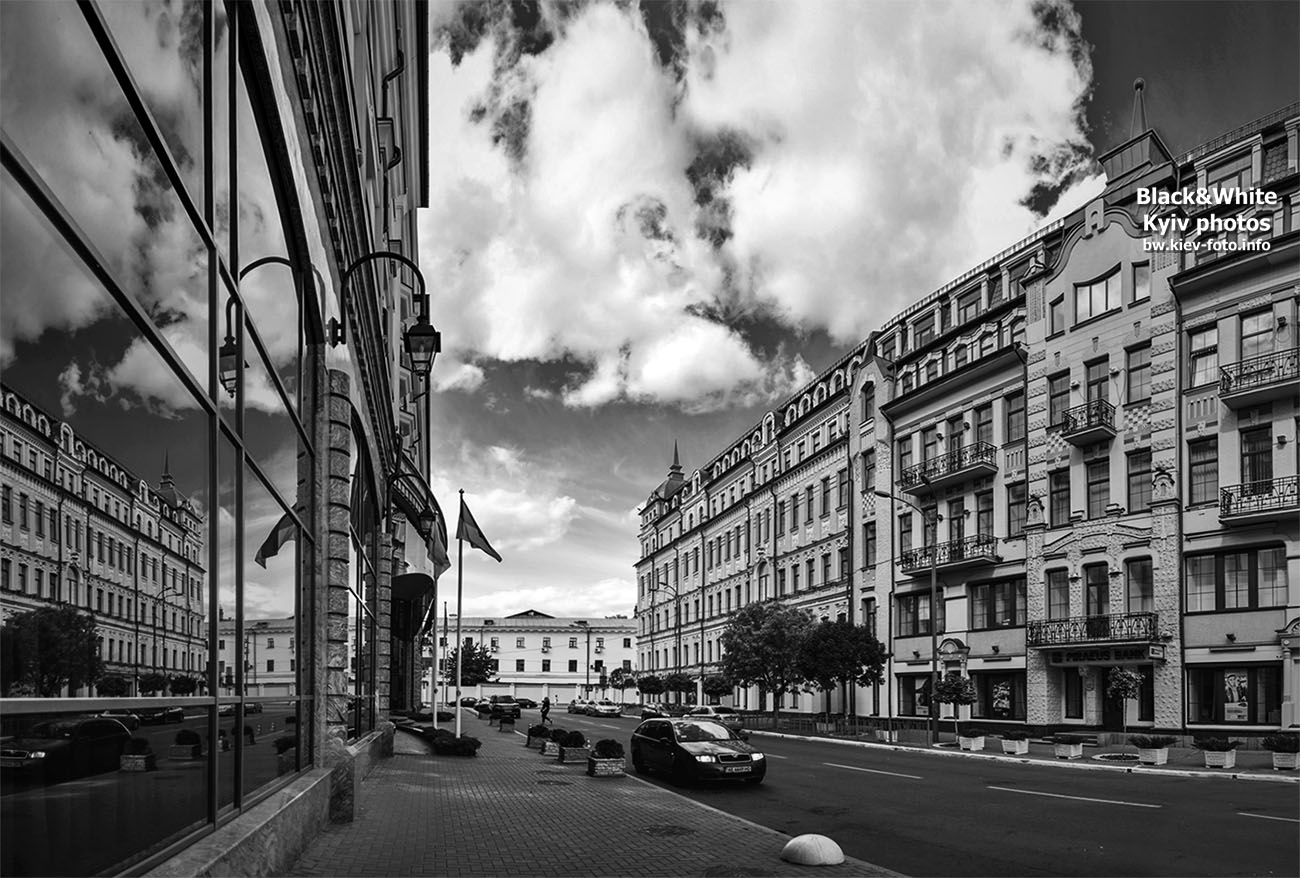 Черно-белые фотографии Киева