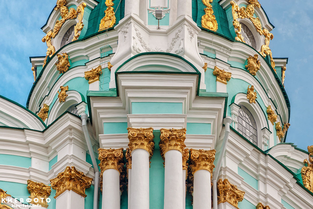 Андреевская церковь в Киеве. Фотографии