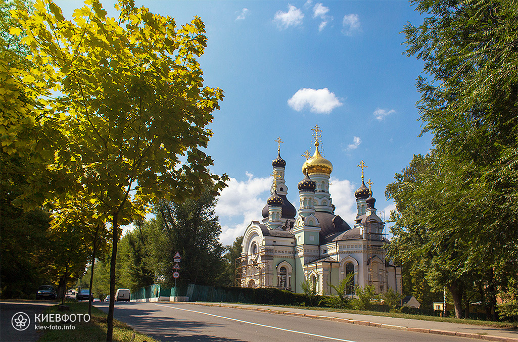 Церковь Сергия Радонежского (в Соломенском районе). Общий вид