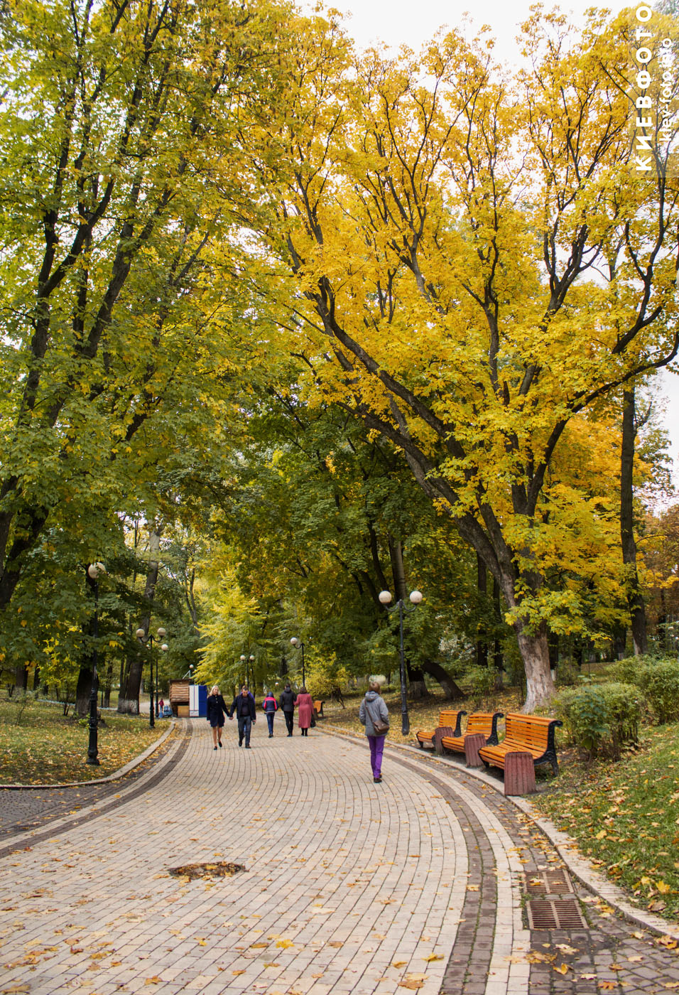 Мариинский парк в Киеве
