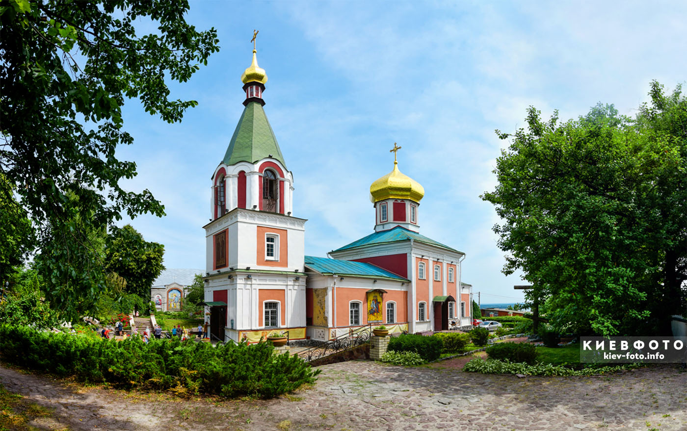 Знаменитая вышгородская церковь святых Бориса и Глеба